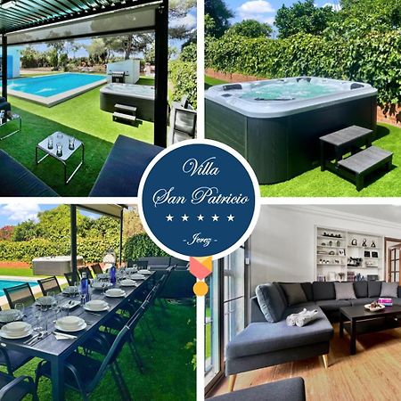 Villa San Patricio I Piscina Privada I Jacuzzi Spa I Bbq I Ps5 I Aire Acon I 3000M2 I 5Min-Centro Jerez de la Frontera Zewnętrze zdjęcie