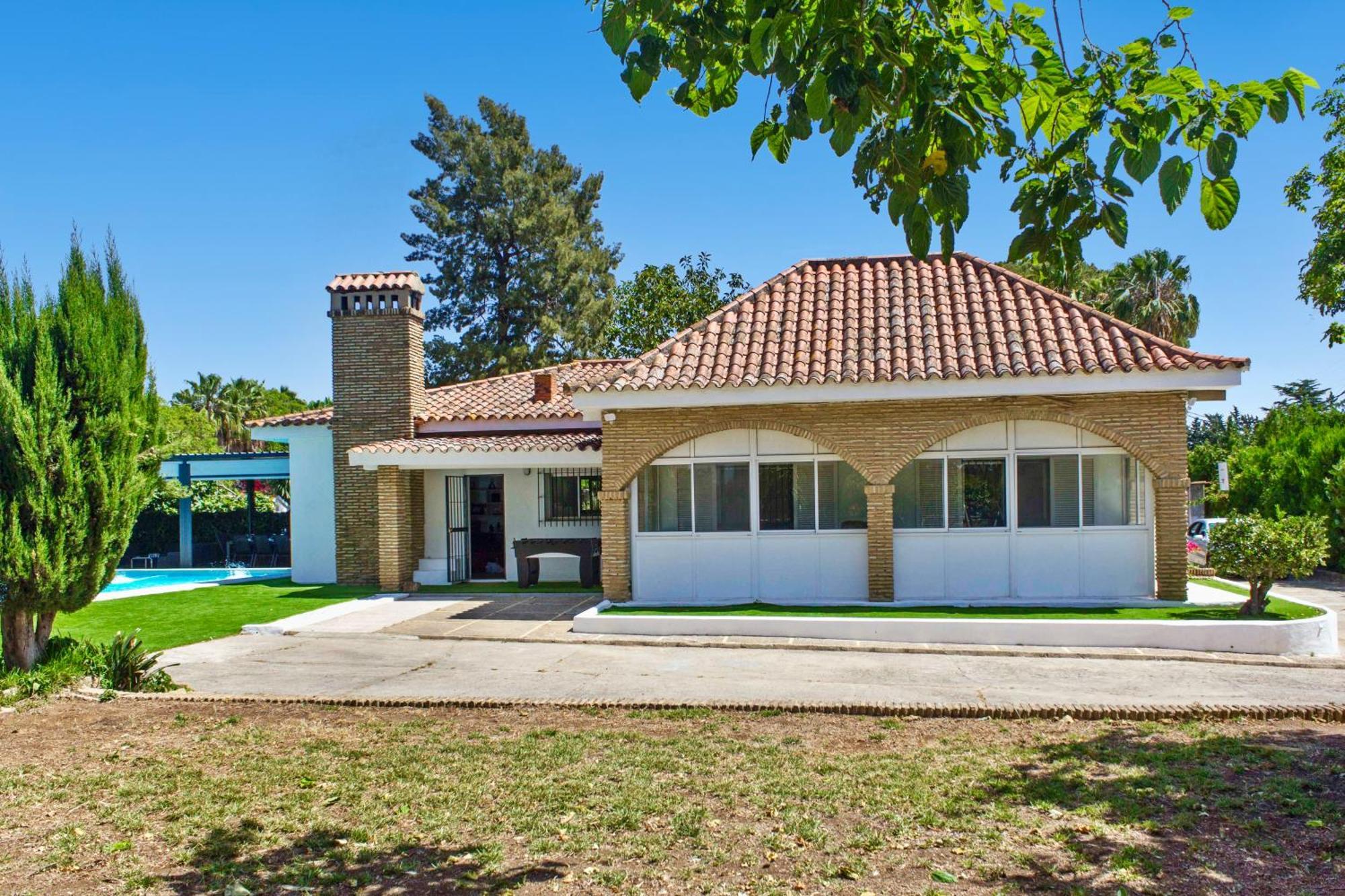 Villa San Patricio I Piscina Privada I Jacuzzi Spa I Bbq I Ps5 I Aire Acon I 3000M2 I 5Min-Centro Jerez de la Frontera Zewnętrze zdjęcie