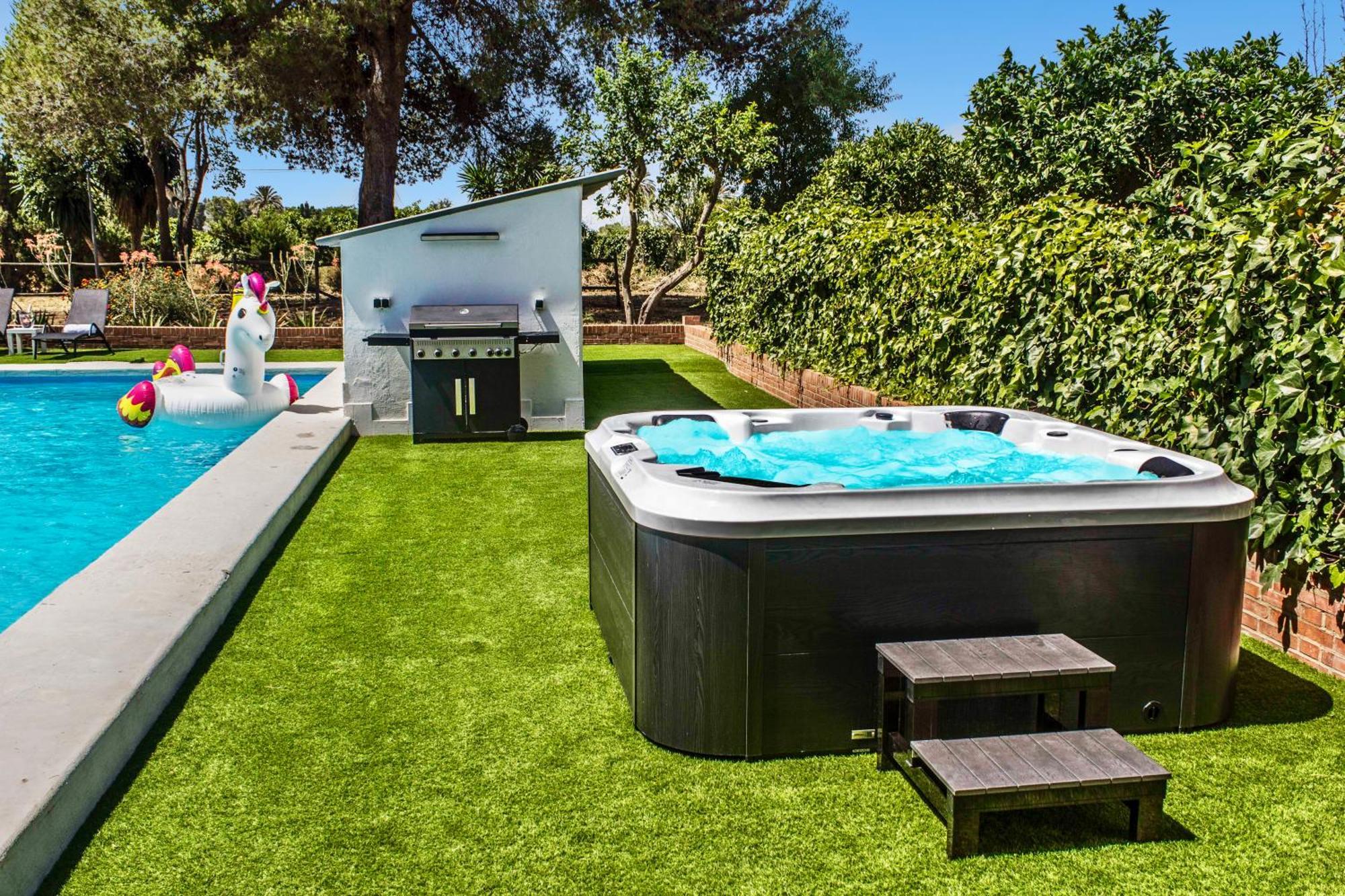 Villa San Patricio I Piscina Privada I Jacuzzi Spa I Bbq I Ps5 I Aire Acon I 3000M2 I 5Min-Centro Jerez de la Frontera Zewnętrze zdjęcie